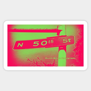 50th Street, Seattle, Washington by Mistah Wilson Sticker